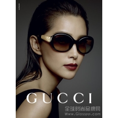 李冰冰演绎全新GUCCI竹节奢侈品眼镜广告形象