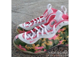 Nike Air Foamposite One 私人定制“和平鸽迷彩” 实物图赏