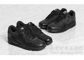 Nike Air Max 纯黑鳄鱼纹系列 现已发售