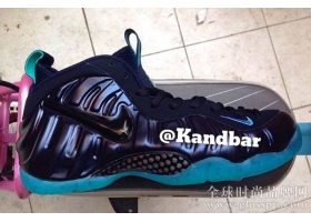 Nike Air Foamposite Pro 暗黑曜石/淡水蓝 市售信息