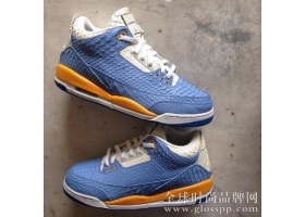 Air Jordan 3 私人定制“蛇纹Do The Right Thing” 实物图赏