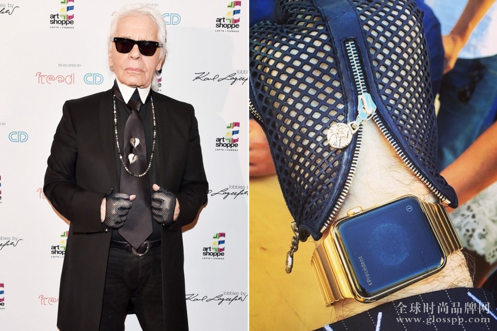 Karl Lagerfeld-applewatch