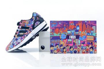 FOSS × adidas Originals ：把上海建筑画在鞋上