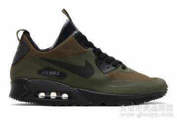 中帮 + 内靴，Nike Air Max 90 Utility 实用呈现