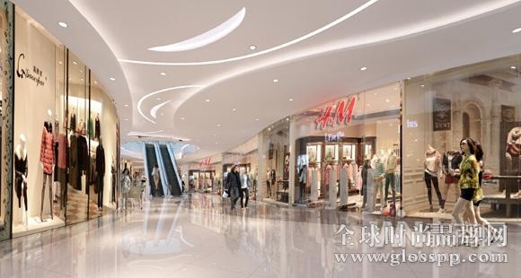 H&M、GAP华南最大旗舰店进驻捷登都会广场，图为H&M店面效果图