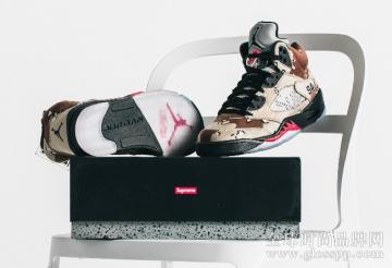 Supreme x Air Jordan 5 “Camo” 中国区突击发售