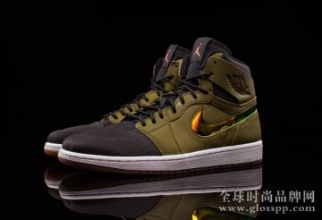 Air Jordan 1 Nouveau “Militia Green” 实物近赏