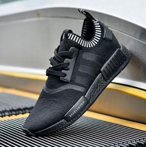 adidas NMD “Black” 全黑新图