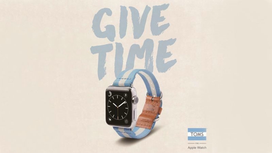 点亮生活！TOMS Apple Watch表带再创公益新理念